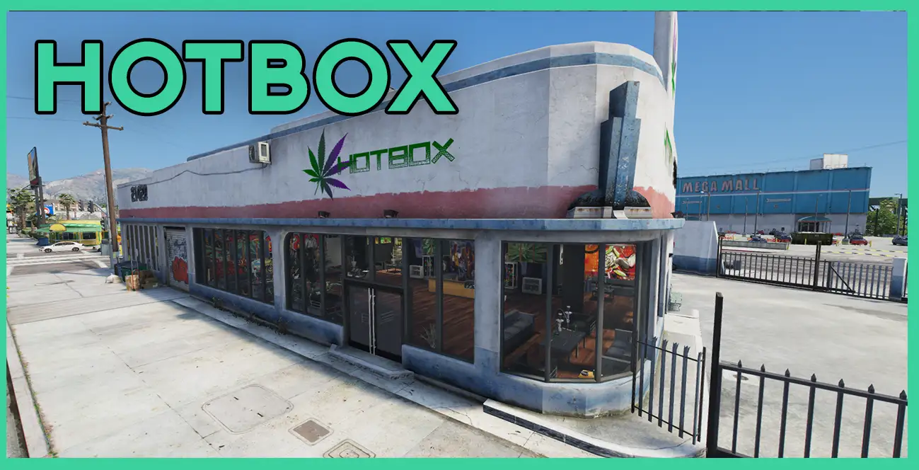 Hotbox MLO | Weed Shop MLO FiveM