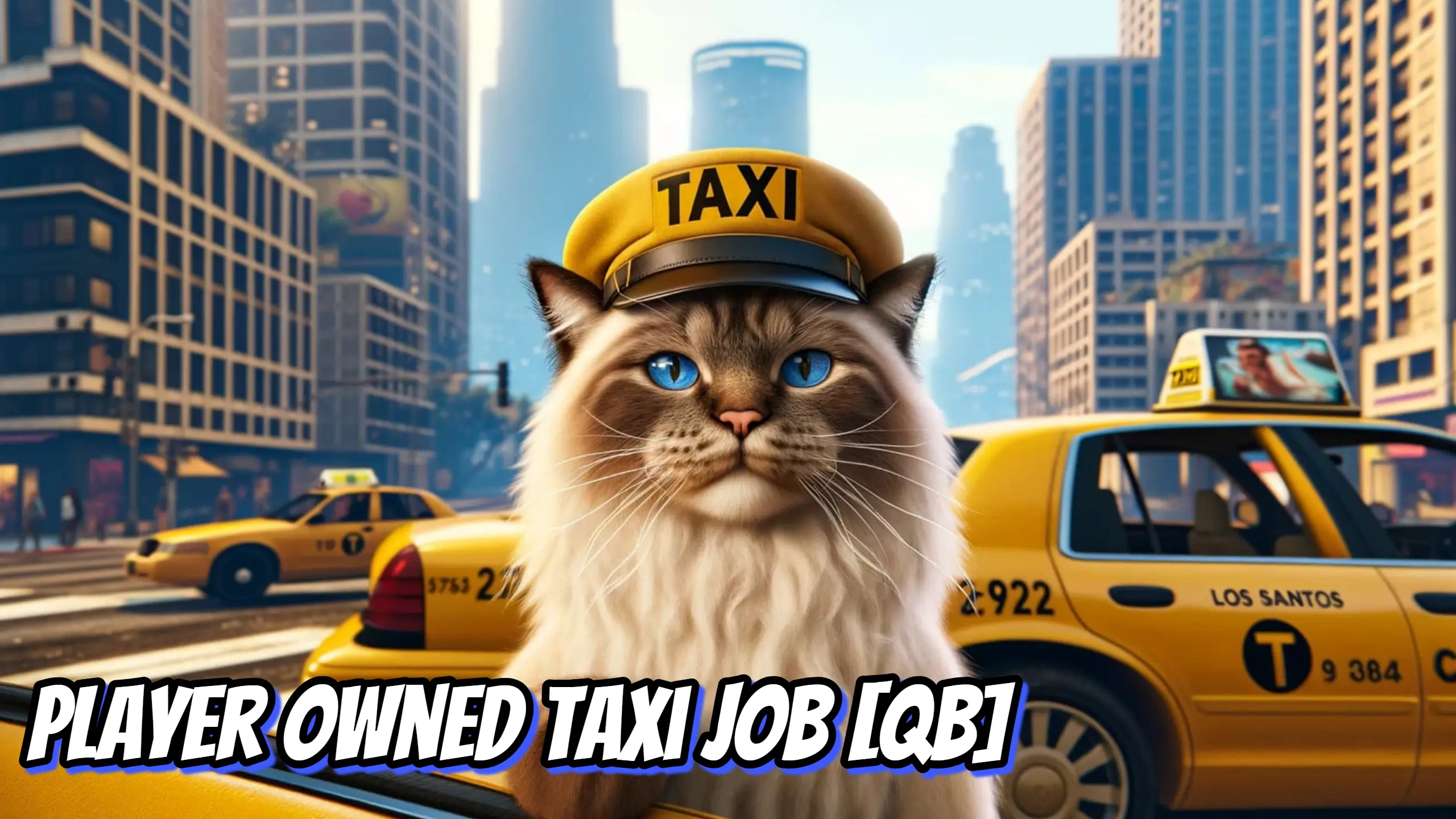 Player Owned Taxi Job QB FiveM Store