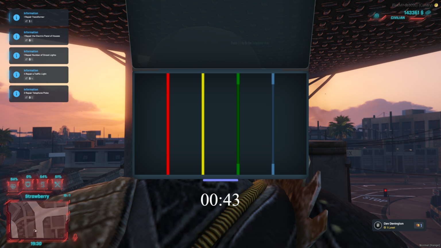 Electrician Job [QBCORE] | FiveM Scripts