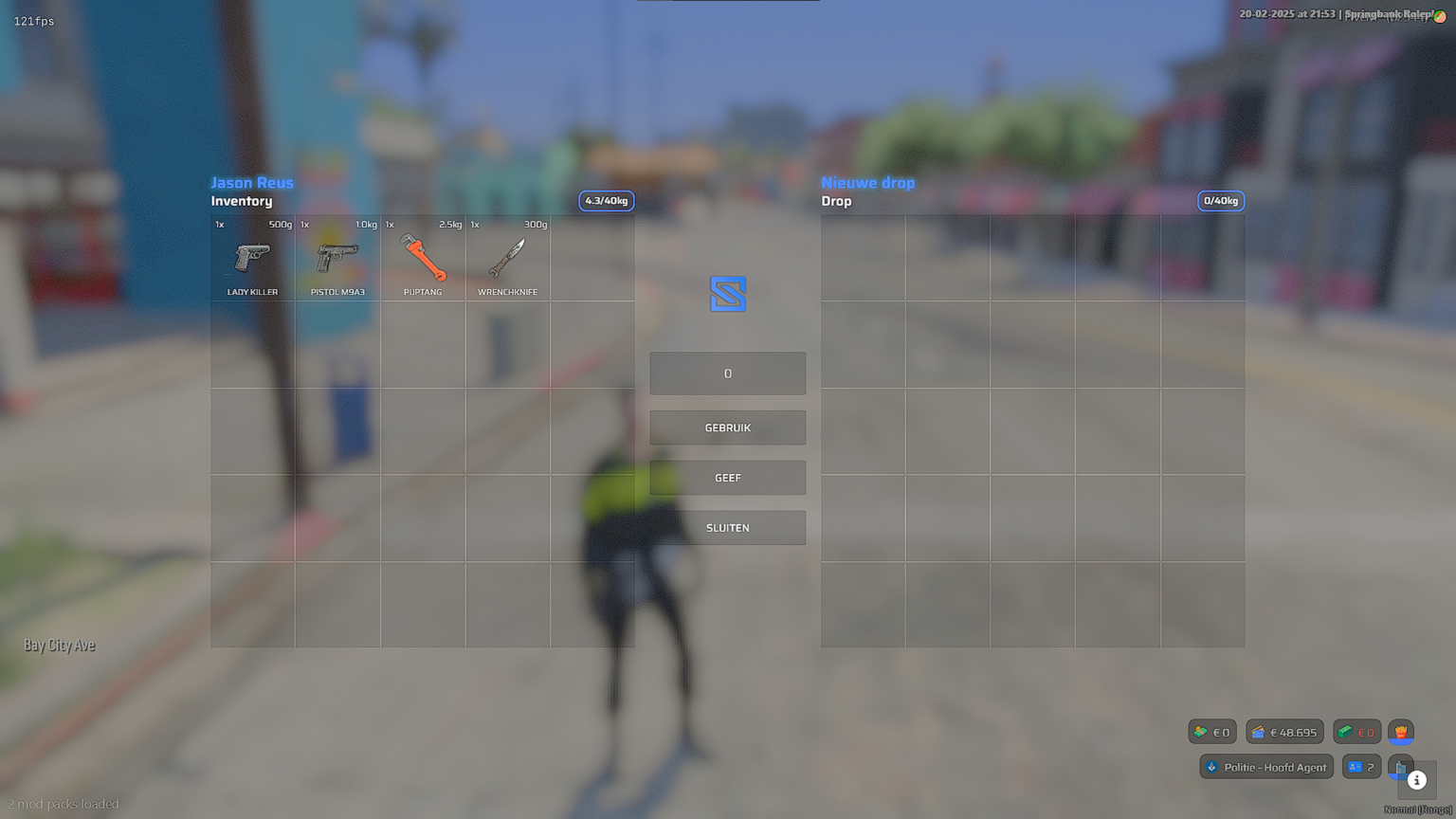 Wild Rp Inventory Springbank Roleplay Server | FiveM Server