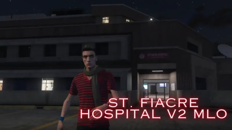 Experience immersive medical roleplay with the St. Fiacre Hospital MLO for FiveM. Featuring a fully detailed interior, functional ER, operating rooms, and EMS parking. Optimized for performance and realism.