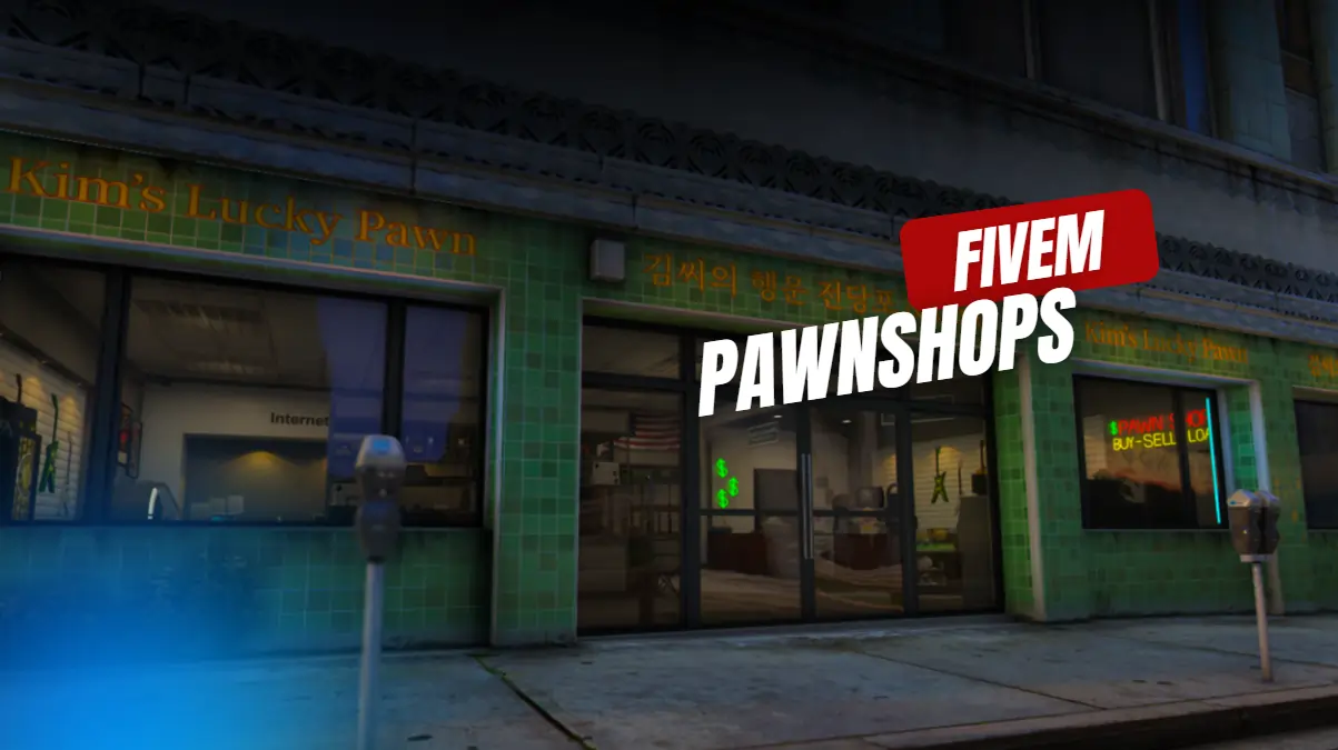 Pawnshop MLO for FiveM | Realistic Buy & Sell Shop Interior | FiveM Ready