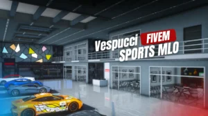 Sports equipment and gym props in Vespucci Sports MLO for FiveM"