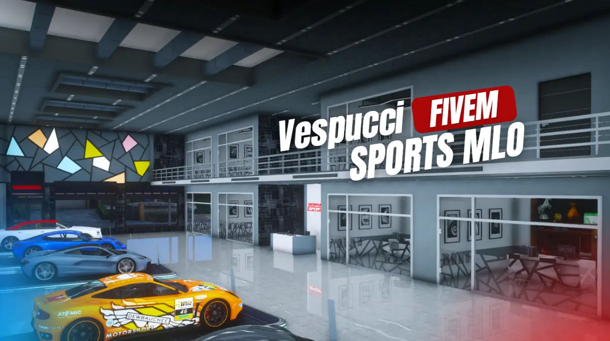 Sports equipment and gym props in Vespucci Sports MLO for FiveM"