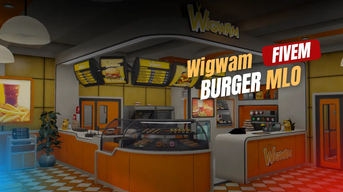 Wigwam Burger MLO for FiveM GTA 5 RP