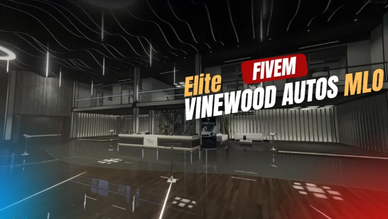 Elite Vinewood Autos MLO for FiveM GTA 5 RP