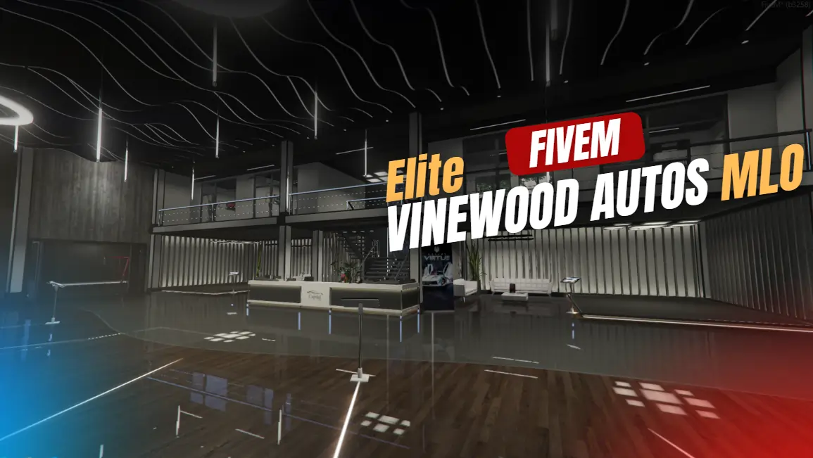 Elite Vinewood Autos MLO for FiveM GTA 5 RP