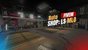 Auto Shop LS MLO for FiveM GTA 5 RP