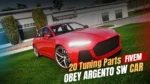 Obey Argento SW FiveM addon sound car mod