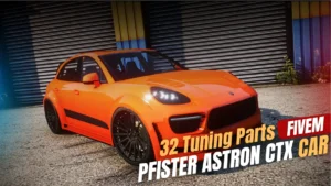 Pfister Astron CTX FiveM addon sound car mod