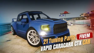 Vapid Caracara CTX FiveM custom SUV mod