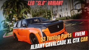 Albany Cavalcade XL CTX Pack FiveM SUV mod