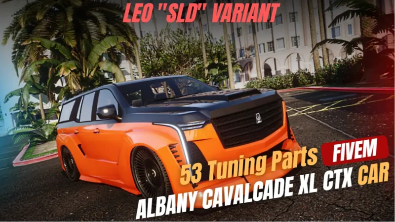 Albany Cavalcade XL CTX Pack FiveM SUV mod