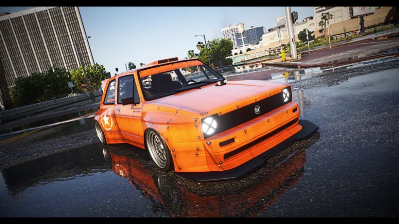 FiveM realistic hatchback BF Club CTX with tuning options