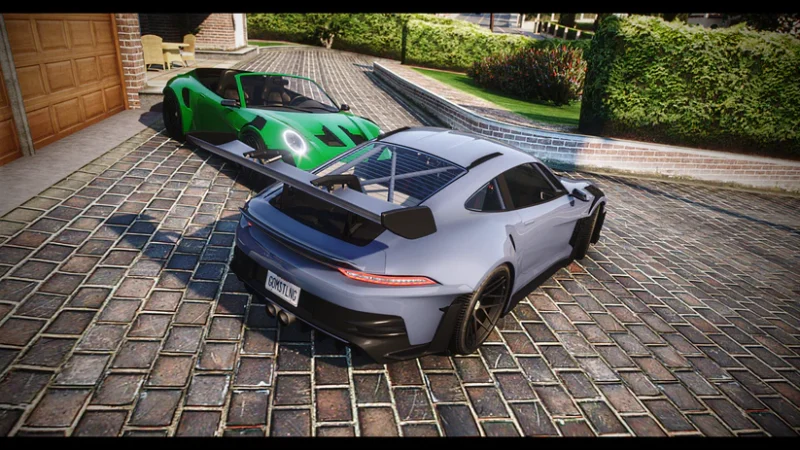 Pfister Comet S2 CTX Pack FiveM custom sports car mod with 70 tuning parts