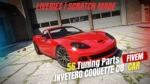 Invetero Coquette D8 FiveM mod with 56 tuning parts and upgrades