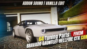 Bravado Gauntlet Hellfire CTX |  64 Tuning Parts