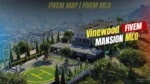 Mansion Vinewood MLO FiveM luxury house interior mod