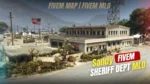 Sandy Sheriff Department MLO FiveM custom sheriff station interior mod