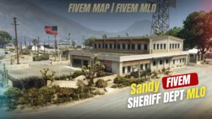 Sandy Sheriff Department MLO FiveM custom sheriff station interior mod