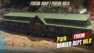 Park Ranger Department MLO FiveM custom ranger station interior mod