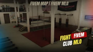 Fight Club MLO FiveM custom underground fight arena interior mod
