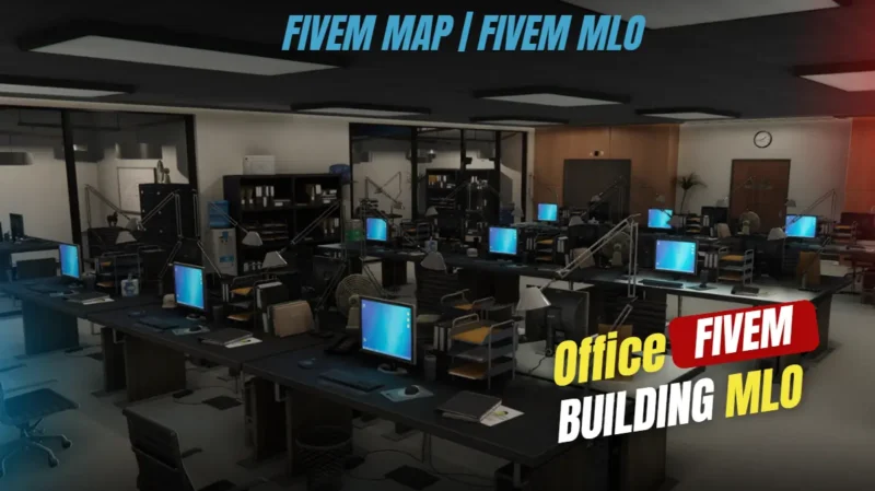 Office Building MLO FiveM custom corporate RP interior mapping