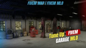 Tune Up Garage MLO FiveM custom mechanic shop RP interior
