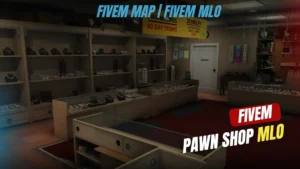 Pawn Shop MLO FiveM custom RP trading and shop interior