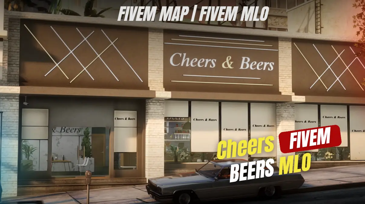 Cheers & Beers MLO FiveM custom bar pub nightlife RP interior