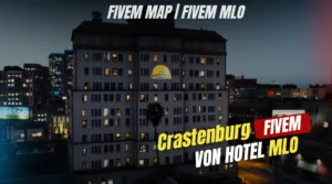Crastenburg VoN Hotel MLO FiveM custom luxury hotel RP interior