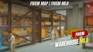 Warehouse MLO FiveM custom industrial storage and RP interior