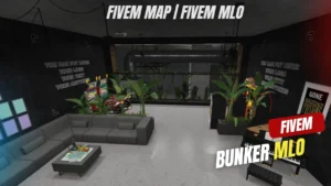 Bunker MLO FiveM underground military base and RP interior