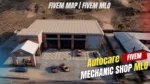 Autocare Mechanic Shop MLO FiveM custom tuning garage interior