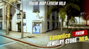 Vangelico Jewelry Store MLO FiveM luxury interior for heists and RP