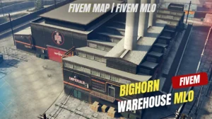 Bighorn Warehouse MLO FiveM storage facility logistics interior