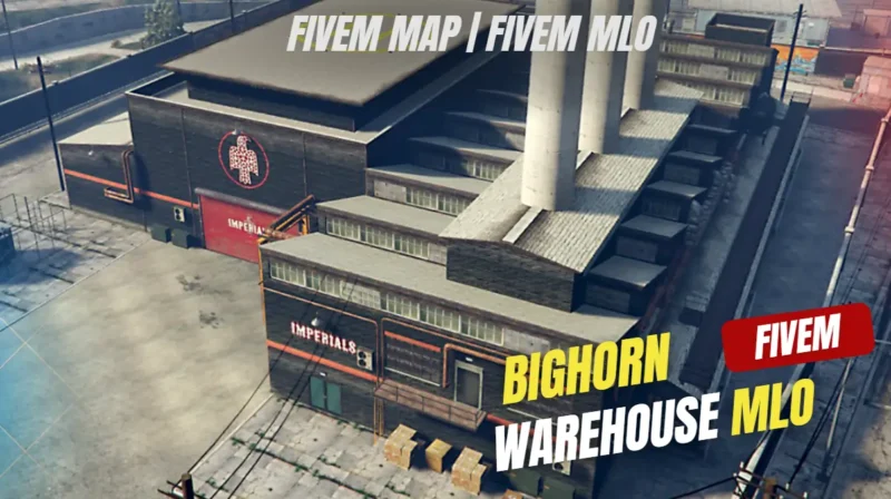 Bighorn Warehouse MLO FiveM storage facility logistics interior