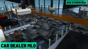 Car Dealer MLO FiveM dealership interior showroom RP