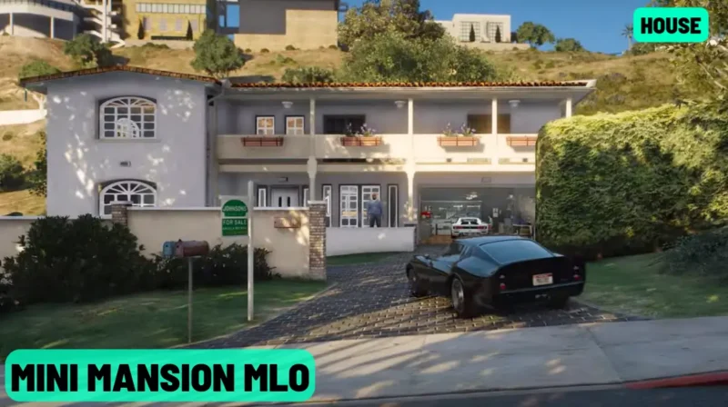 Mini Mansion MLO FiveM luxury small estate interior RP