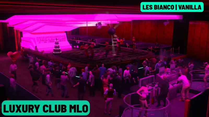 Luxury Club MLO FiveM high-end nightclub RP interior