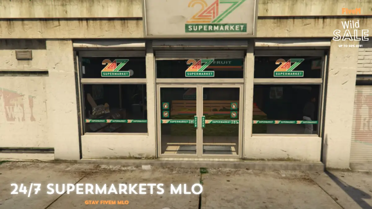 24/7 Supermarket MLO FiveM convenience store interior