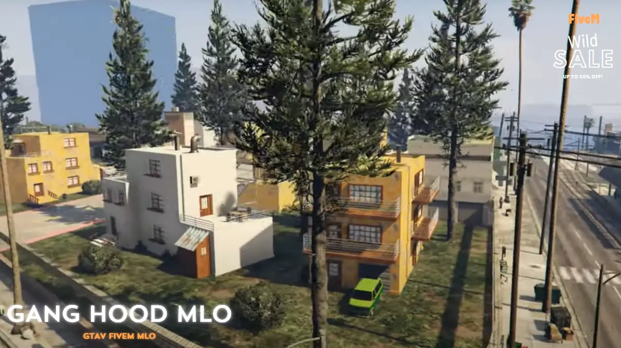 FiveM Gang Hood MLO | Gang Hideout RP Base