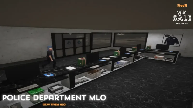 FiveM Police Department MLO | Realistic PD Interior