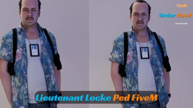 Lieutenant Locke Ped FiveM | Military Addon Character Skin