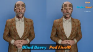 Blind Barry Ped FiveM | Custom Addon Ped Character