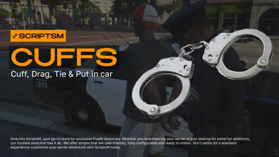 FiveM CUFFS script preview