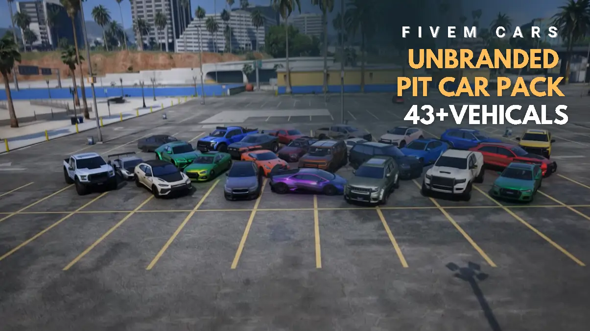 “Debadged Vehicle Mod Pack FiveM”