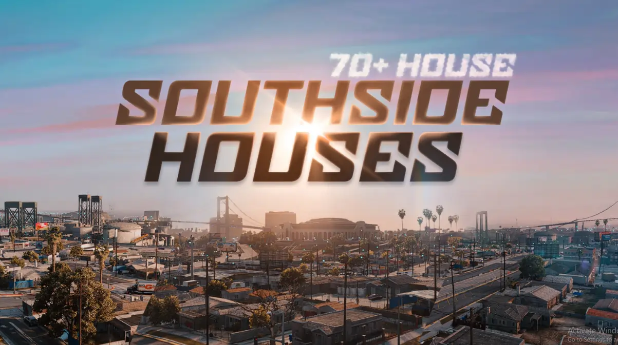  70 Houses MLO includes 70 fully functional house interiors 