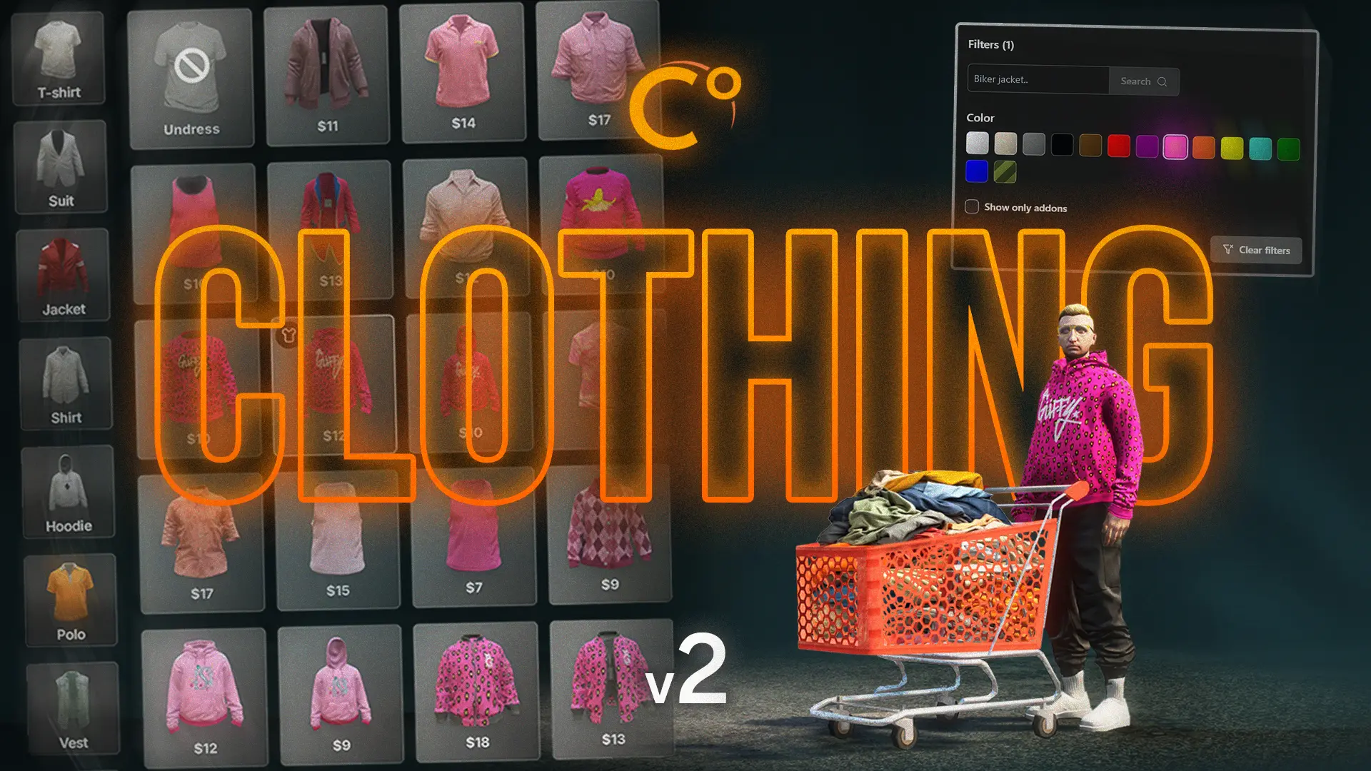 Discover the Top Fivem Clothing Pack for custom roleplay outfits. Add stylish characters, unique looks, and better immersion to your RP server.