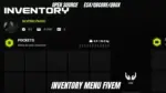 Inventory Menu FiveM (ox_inventory UI) | ESX, QBCore, QBox
